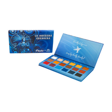Load image into Gallery viewer, Prados x Rah Azul Indigena Guerrera 18 Pan Eyeshadow Palette