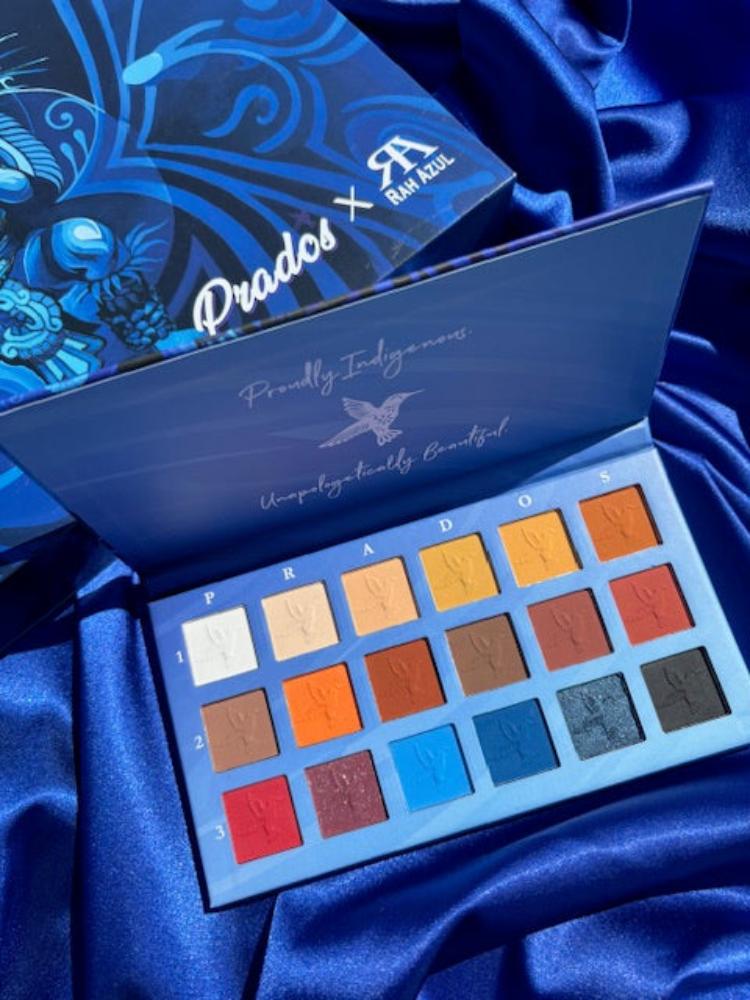 Prados x Rah Azul Indigena Guerrera 18 Pan Eyeshadow Palette