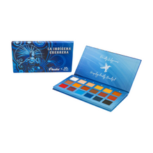 Load image into Gallery viewer, Prados x Rah Azul Indigena Guerrera 18 Pan Eyeshadow Palette
