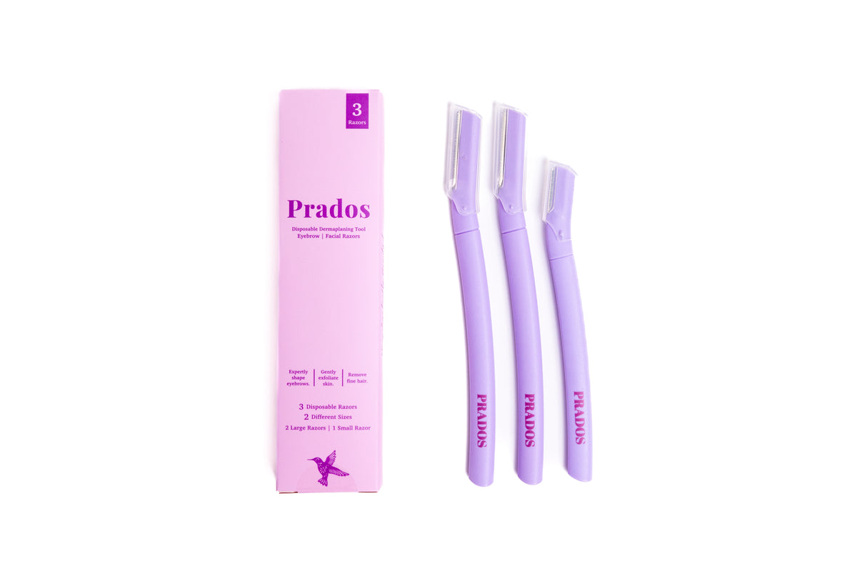 Prados Recyclable Dermaplaning Tool & Razors
