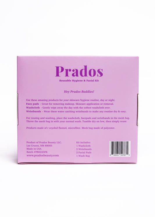 Prados Reusable Hygiene & Facial Kit